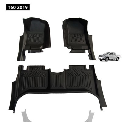 Meyè kalite ki enpèmeyab nouvo pwodwi 5D TPE machin Mat itilize pou T60 2019